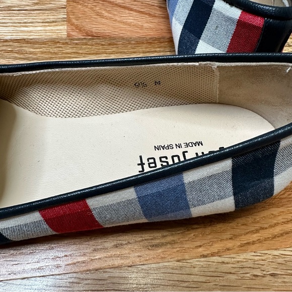 EUC Jon Josef Red White & Blue Patriotic Flats Size 9.5 - Picture 5 of 6